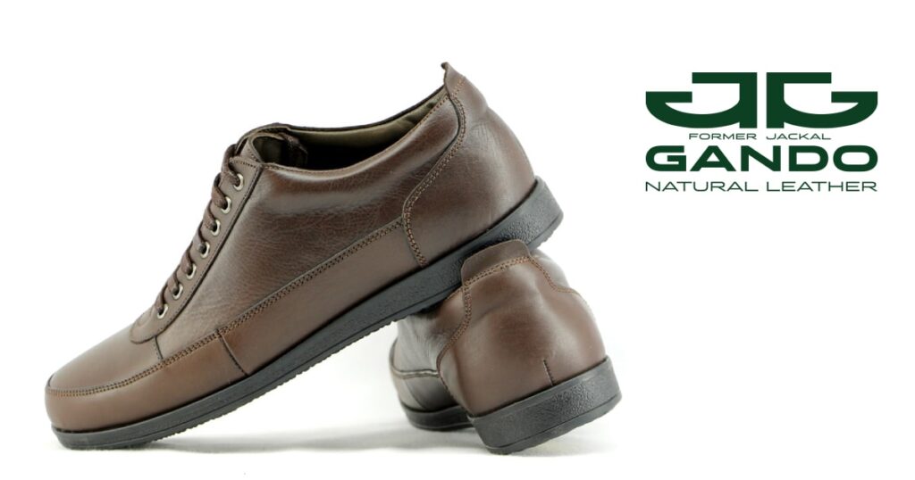 کفش چرم اسپرت مردانه