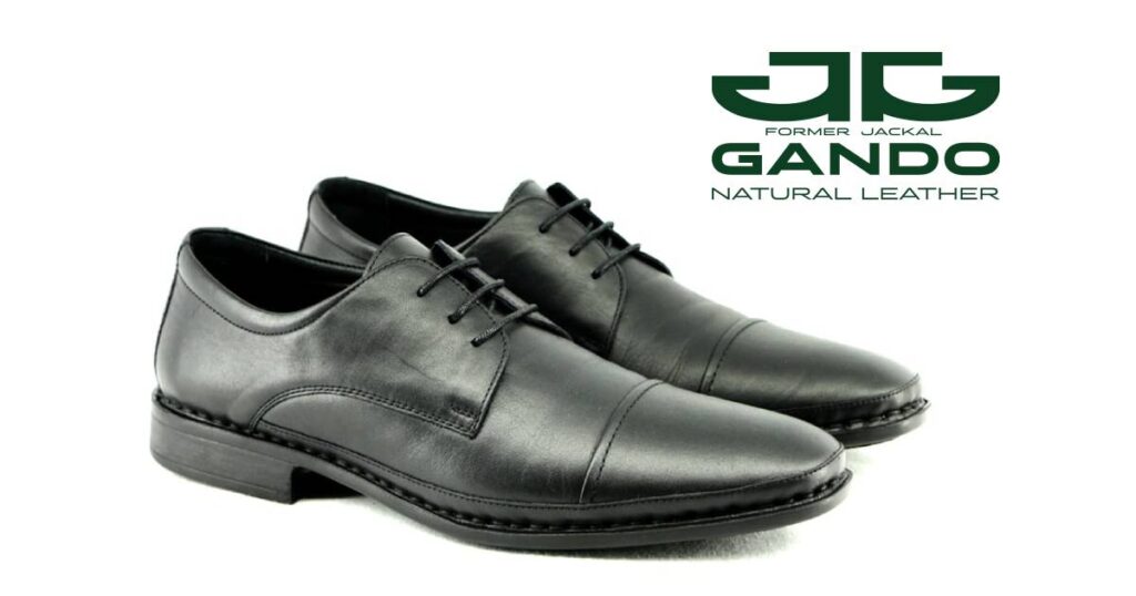 کفش چرم مردانه مشکی