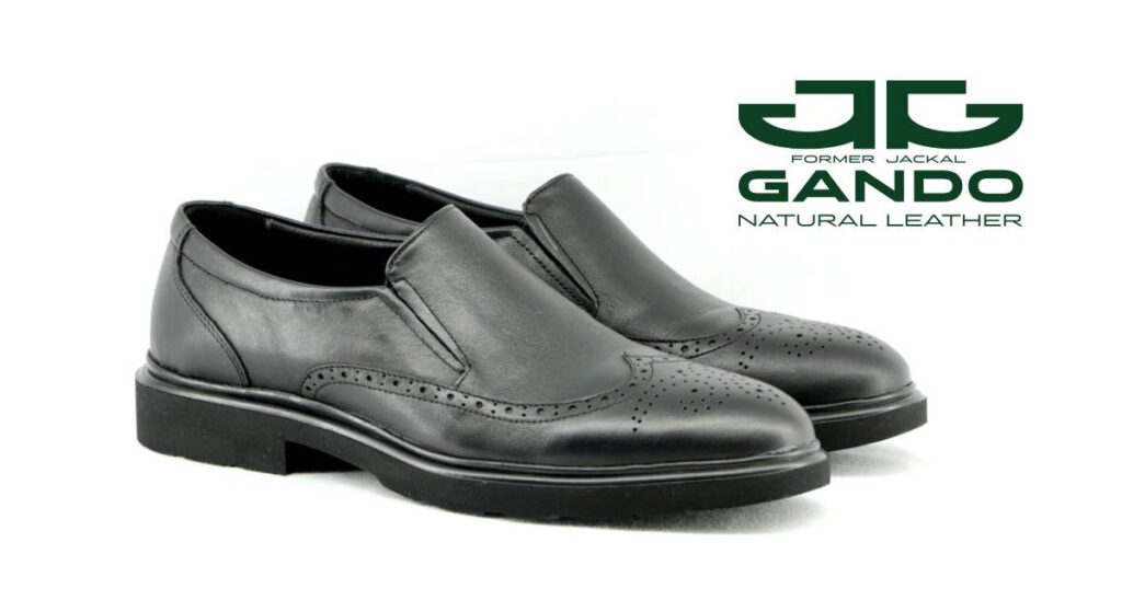 کفش چرم مردانه هشت ترک