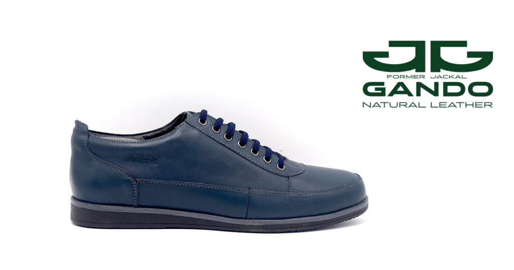 کفش کد 23 کتانی سرمه ای