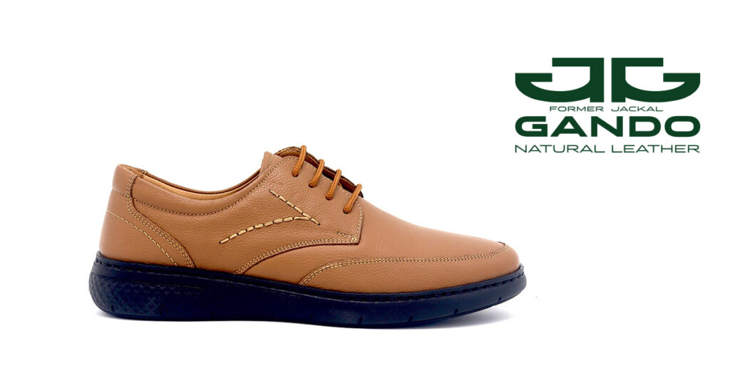 کفش کد 362 بندی عسلی