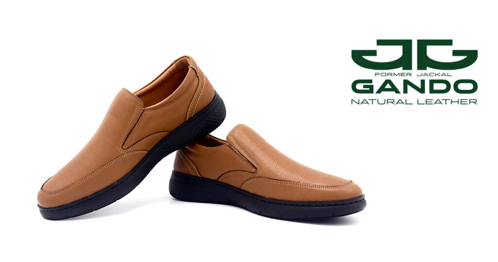 کفش کد 362 بی بند عسلی