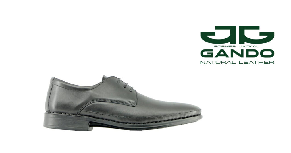 کفش پولاریس ساده بندی مشکی