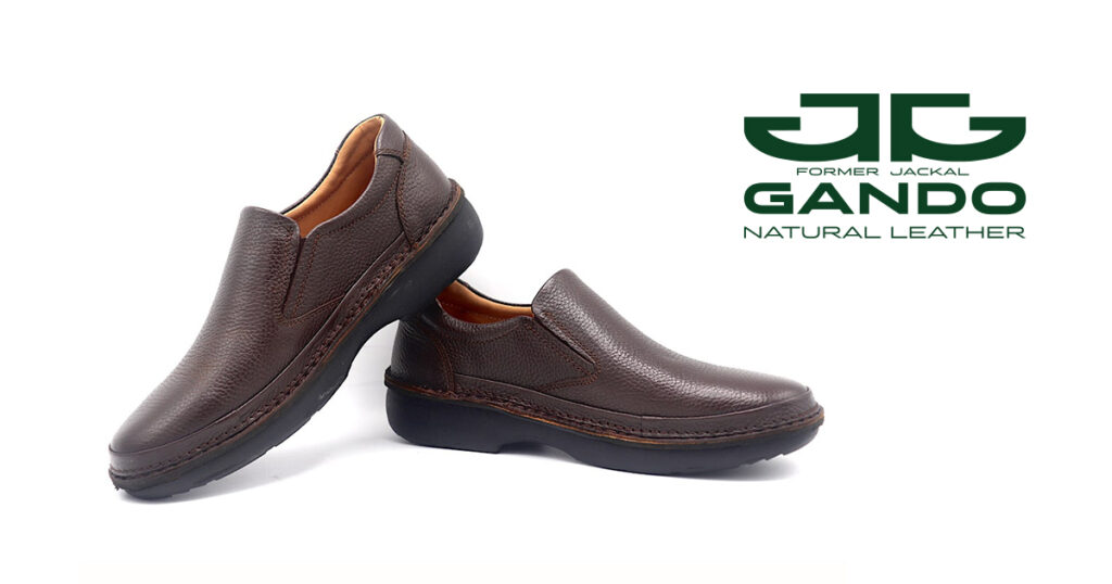 کفش کد 229 بی بند قهوه ای