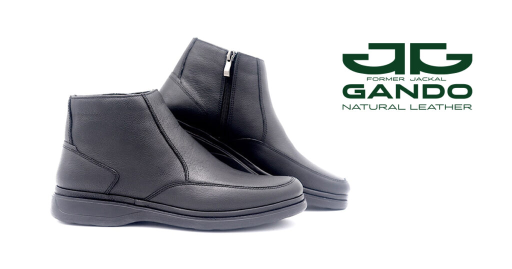 کفش کد 209 بوت زیپی مشکی