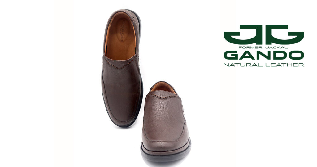 کفش کد 209 بی بند قهوه ای