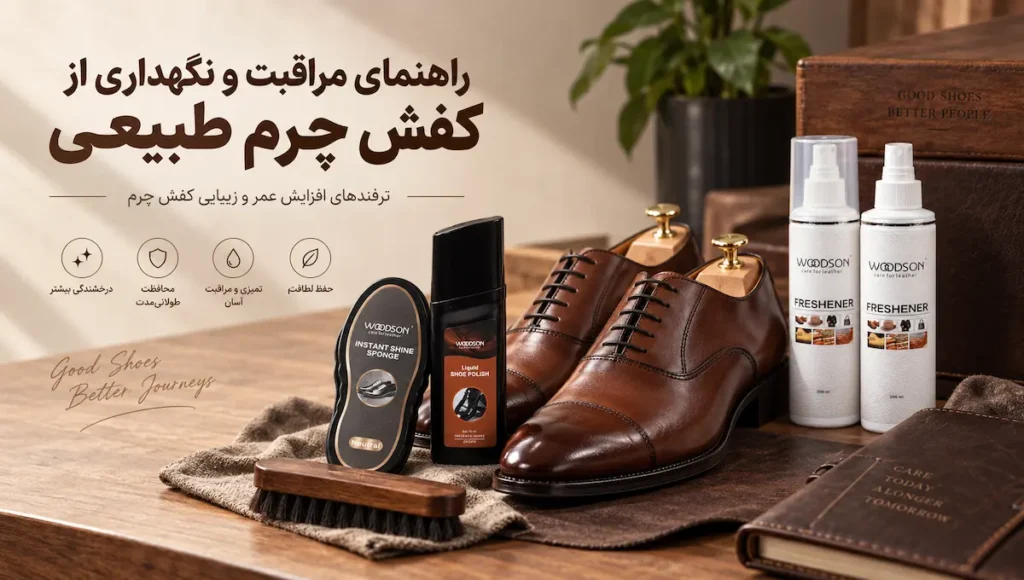 راهنمای مراقبت و نگهداری از کفش چرم طبیعی