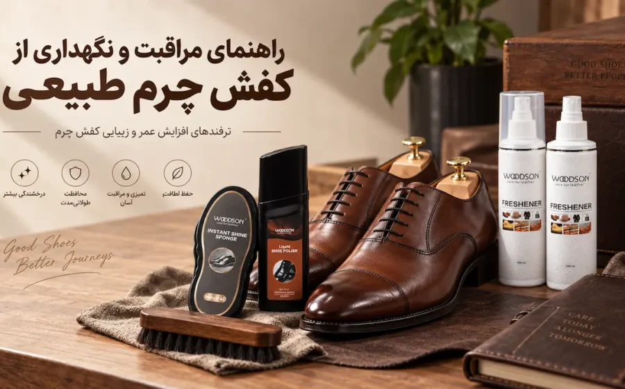راهنمای مراقبت و نگهداری از کفش چرم طبیعی